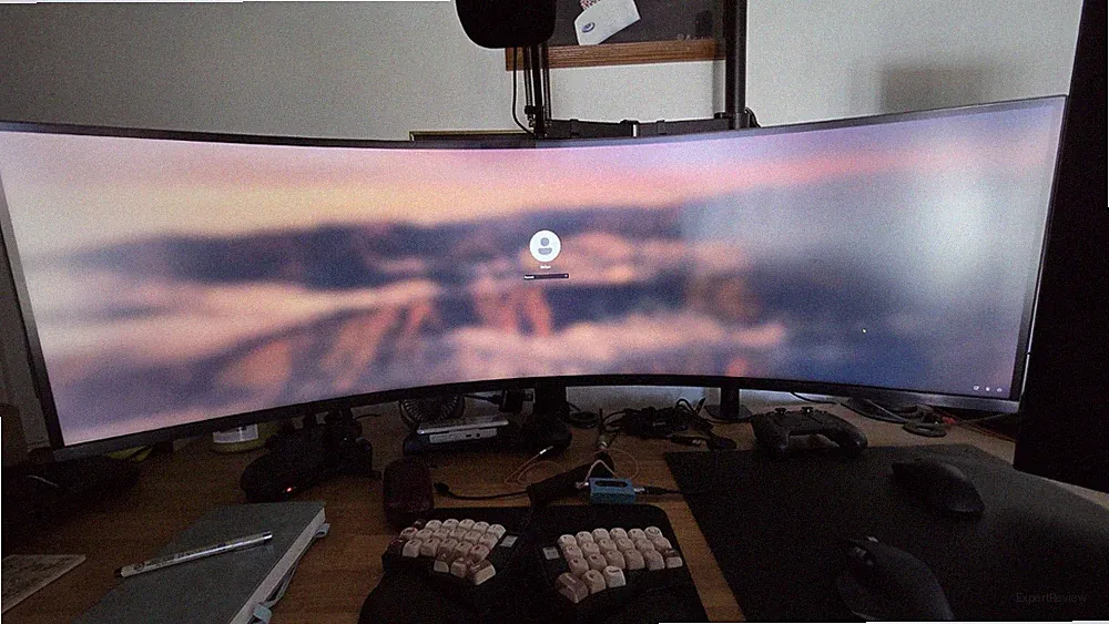 Samsung Odyssey G9 49” DQHD 240Hz 1ms Curved Gaming Monitor LS49CG950ENXZA