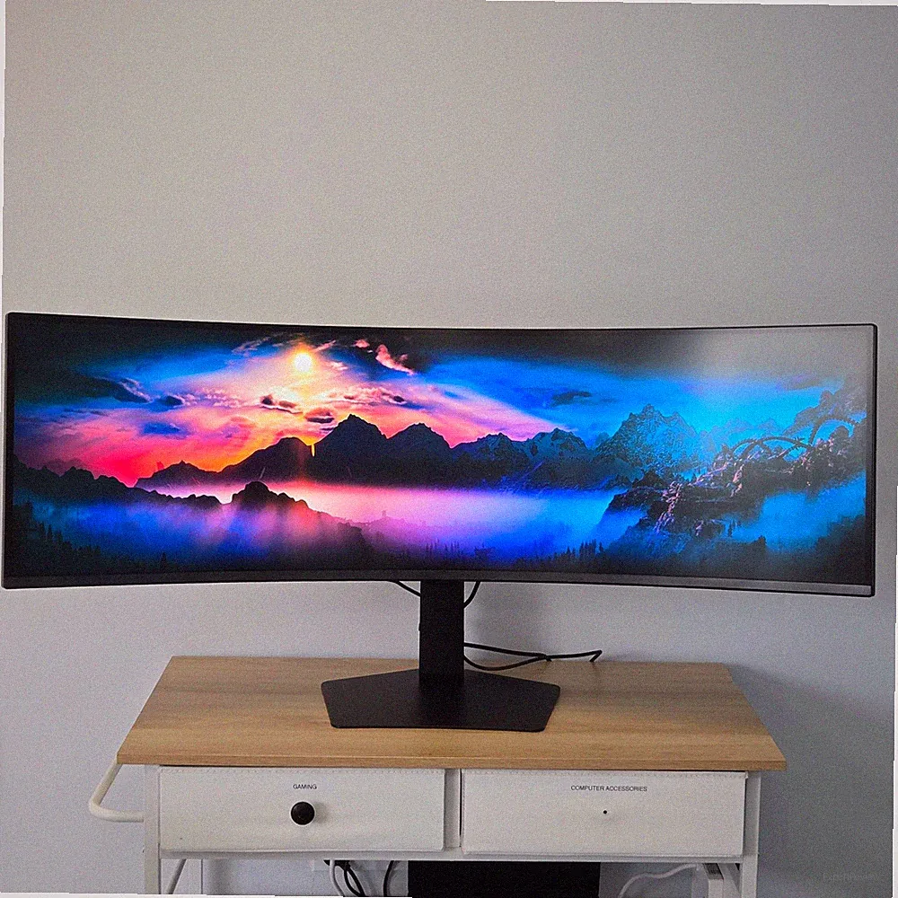 Samsung Odyssey G9 49" DQHD S49CG954EN Curved Gaming Monitor 1440p 240Hz - Used