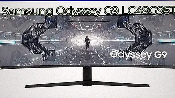 Samsung Odyssey G9 LC49G95T 49" Curved Ultrawide Gaming Monitor – 240Hz | 5120×1
