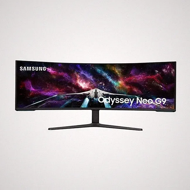 Samsung Odyssey Neo G9 57in Curved Dual UHD 7680x2160 240Hz 1ms 32:9