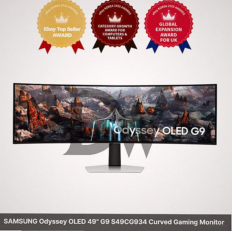 SAMSUNG Odyssey OLED 49" G9 S49CG934 Curved Gaming Monitor 240Hz FreeSync