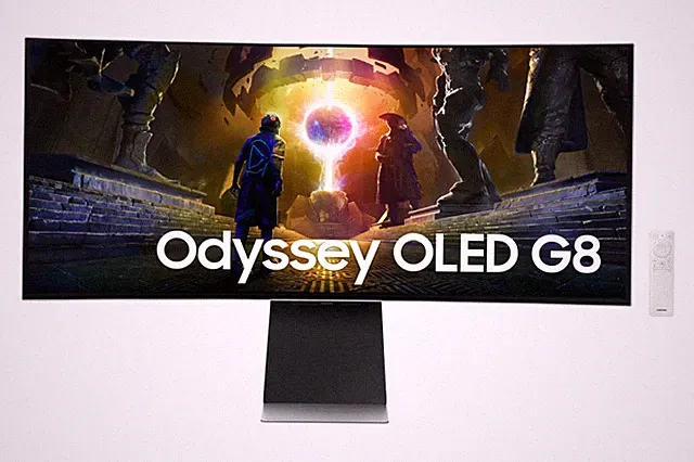 Samsung Odyssey OLED G8 34 in UWQHD Monitor - LS34BG850SNXZA