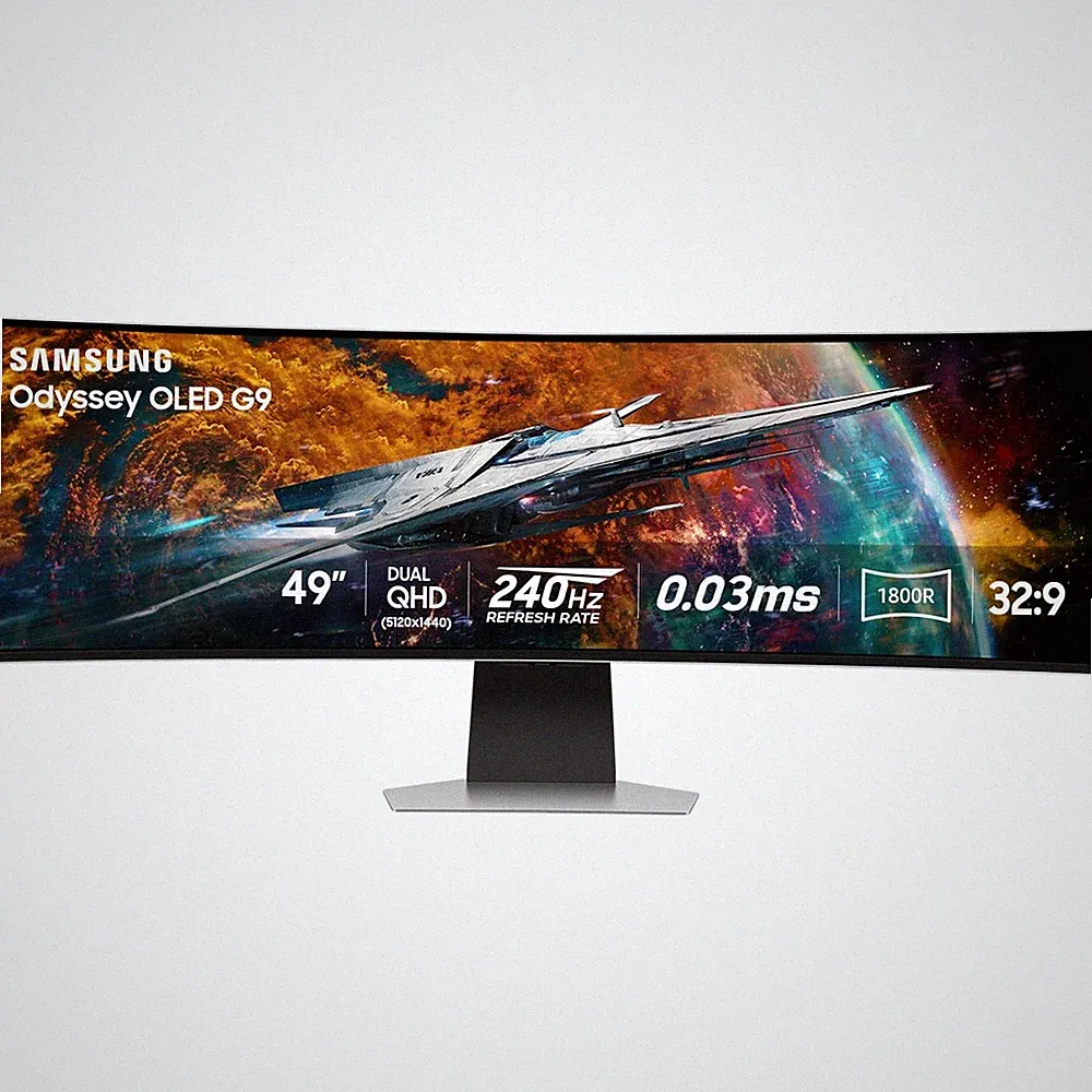 Samsung Odyssey OLED G9 49in Curved Gaming Monitor 240Hz LS49CG954SNXZA
