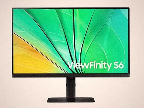 Samsung S24D606EAN ViewFinity S6 24-inch Monitor - 350 Nits - LS24D606EANXZA