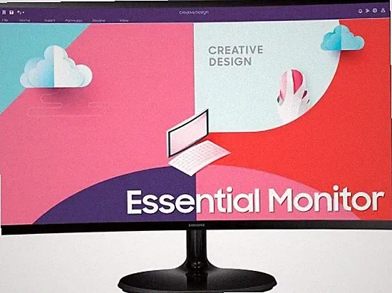 Samsung S27C360EAM 27" Curved VA FHD 1920 x 1080 Monitor 75Hz 4ms HDMI Exists