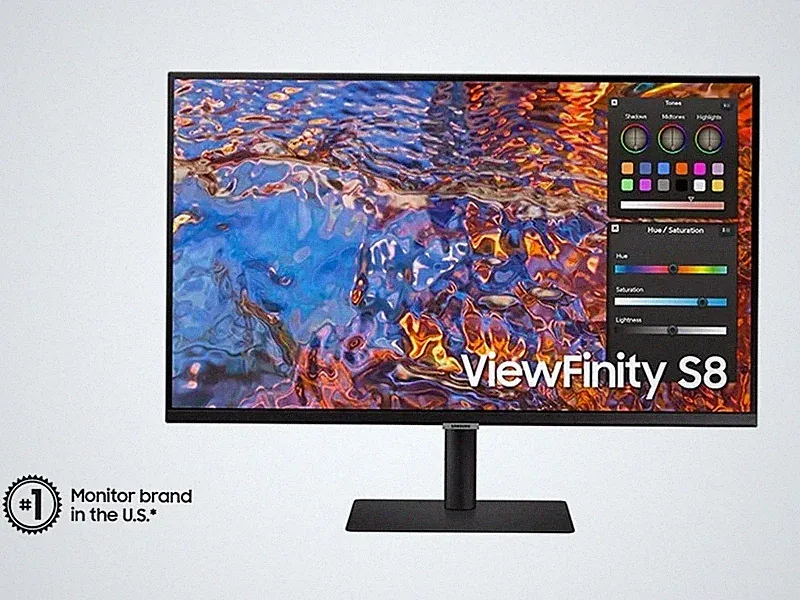 Samsung S32B804PXN 32 Inch 4K UHD IPS Monitor USB-C HDMI DP