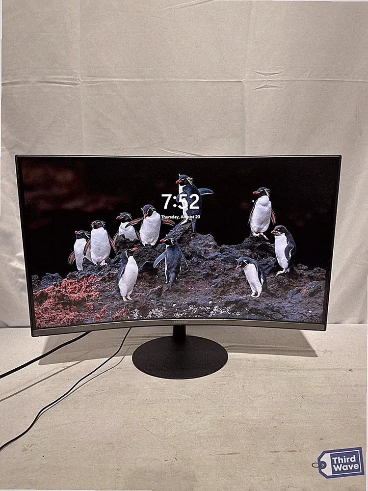 Samsung S39C 27in Curved Monitor FHD 1080p 75Hz 1000R VA Speakers Black