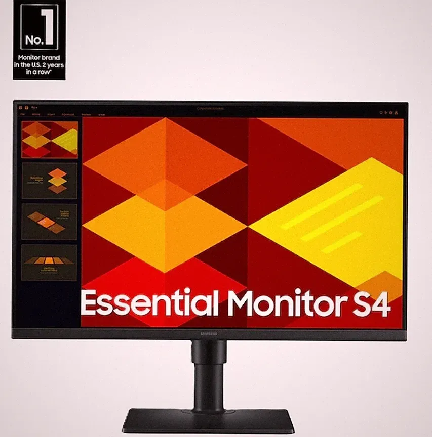 Samsung S40GD 24" Borderless 100Hz FHD IPS Business Monitor w/USB Hub LS24D402GA