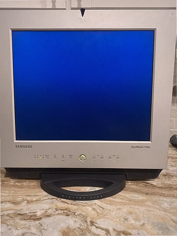 Samsung SyncMaster 170MP LCD Monitor ,For Retro Gaming, New Cord 8/16/26, WORKS