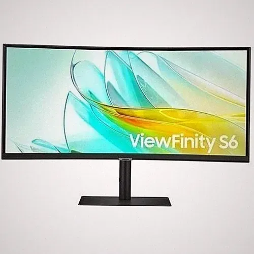 Samsung ViewFinity S6 S34C654UAN 34" Ultra-WQHD 100Hz 1000R Curved LCD Monitor