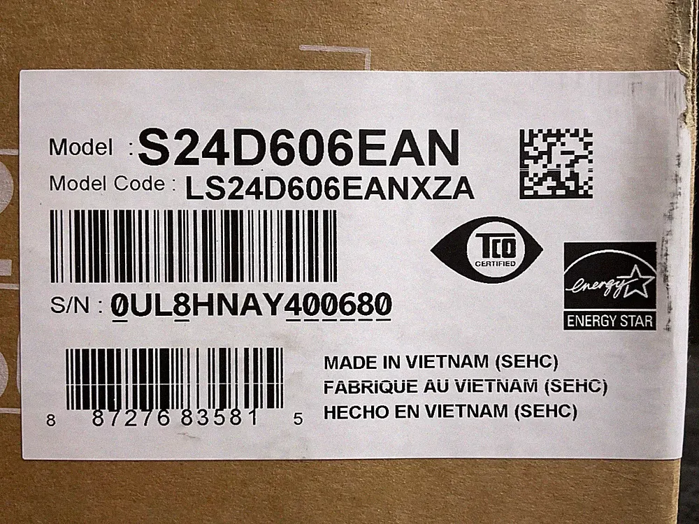Samsung ViewFinity S60D 24" LED LCD Monitor QHD S24D606EAN ✅❤️️✅❤️️ NEW!
