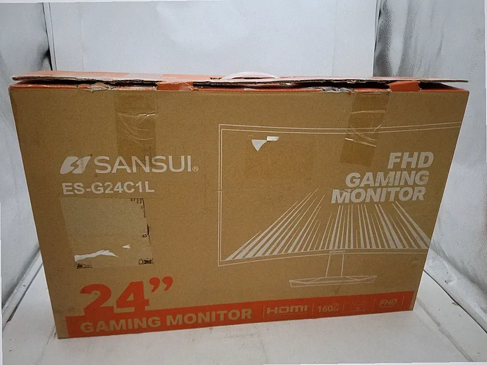 SANSUI 24 Inch Curved 160Hz Gaming Monitor (ES-G24C1L HDMI Cable Incl.)