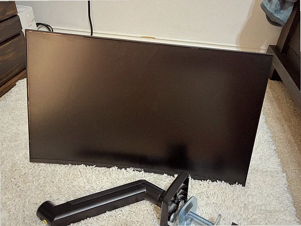 SANSUI 24 Inch Curved Gaming Monitor up to 180Hz MPRT 1ms with Built-in Speaker