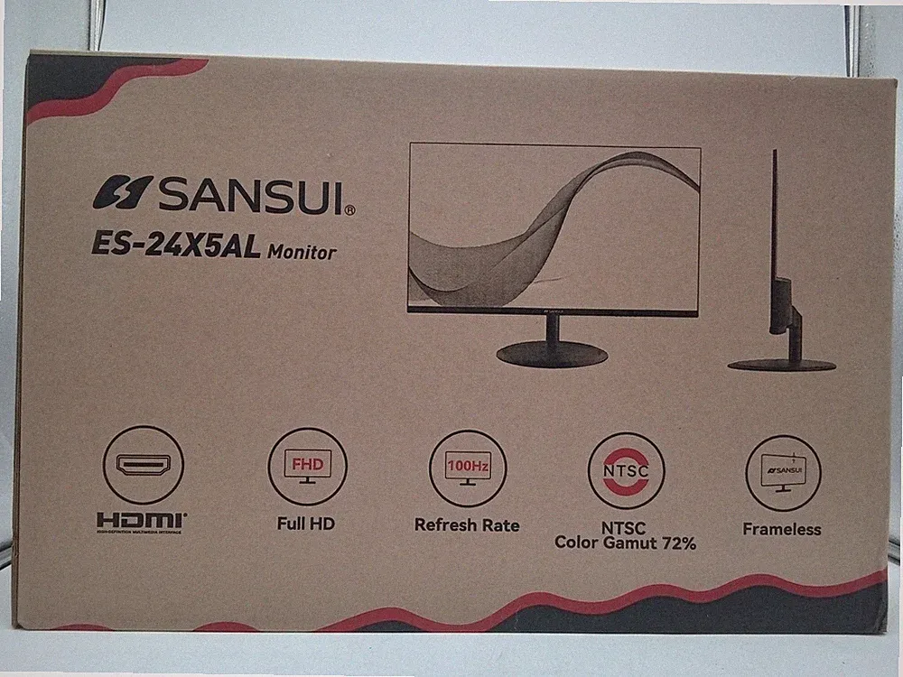 SANSUI 24" LED Gaming Monitor ES-24X5AL 100Hz 1080p HDMI
