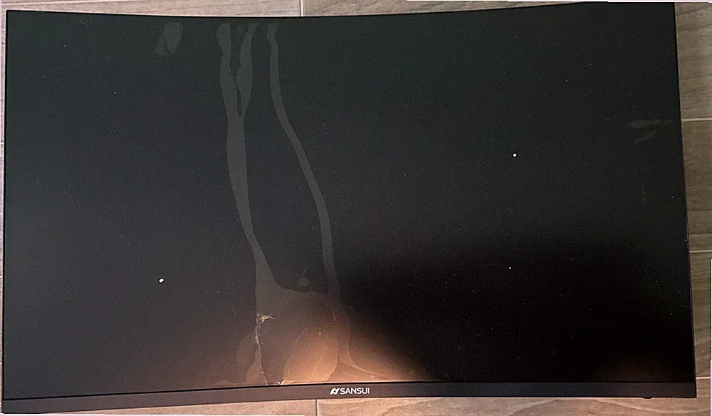 SANSUI 32 Inch Curved 240Hz Gaming Monitor High Refresh FHD 1080P UNTESTED