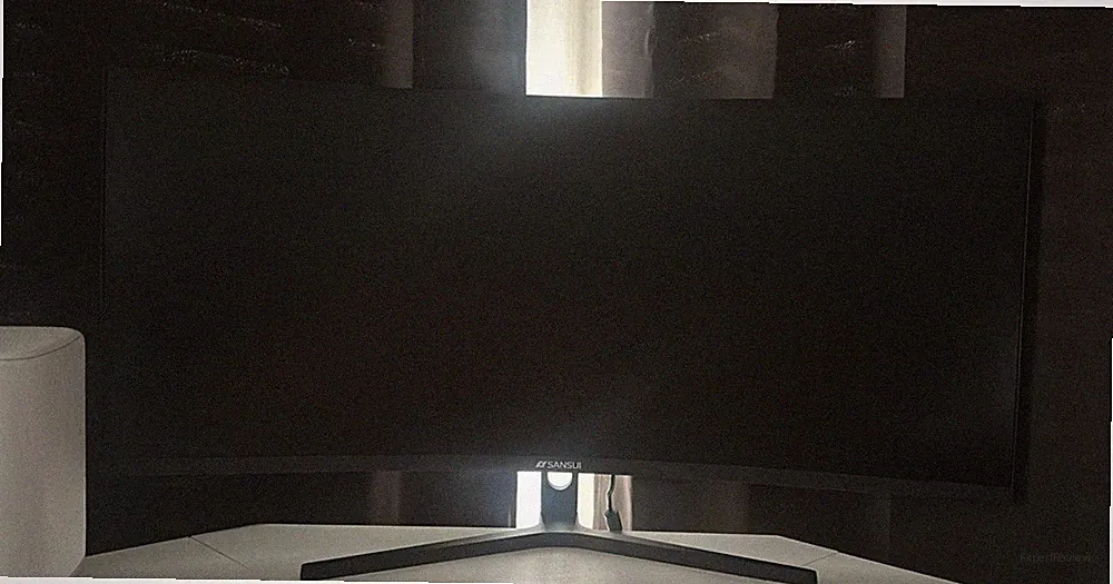 Sansui 34" Curved Monitor Ultrawide 21:9 Widescreen Computer Display Black