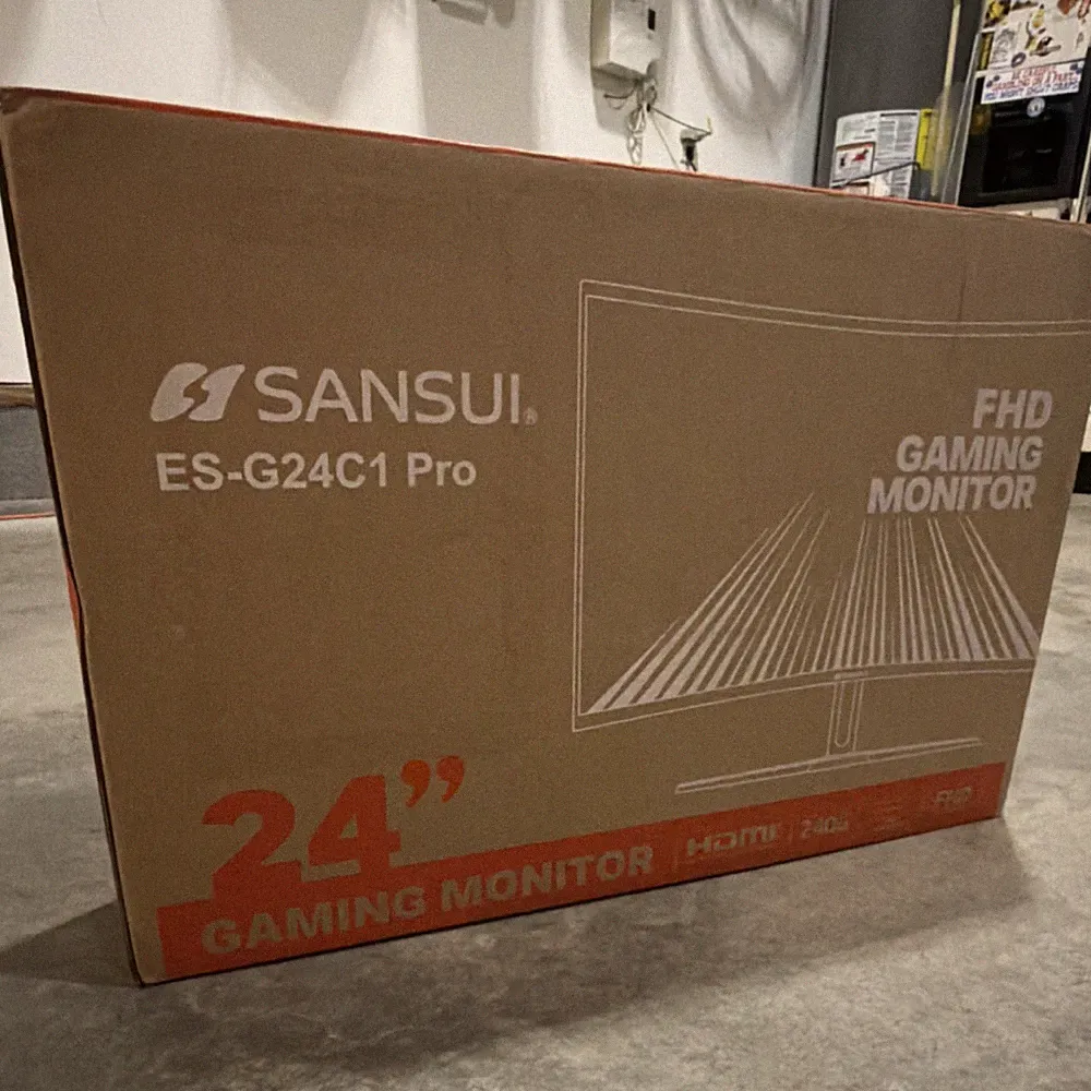 SANSUI ES-G24C1 Pro 24" LED Monitor 240Hz 1920x1080 HDMI Frameless 16:9