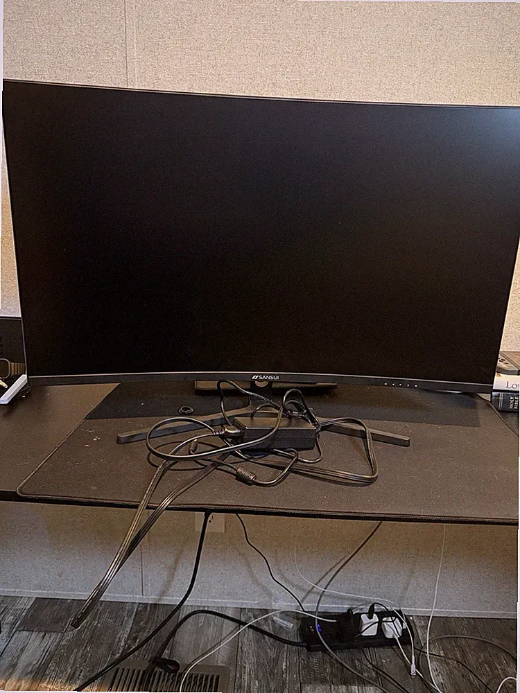 Sansui ES-G32C1F 32in Curved FHD 165Hz LED Gaming Monitor HDMI/DP