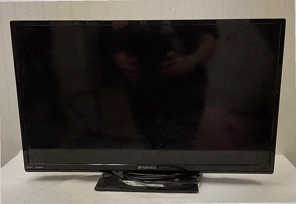 Sansui TV SLED2490A 21 Inch LED with Stand No Remote AS IS FOR PARTS
