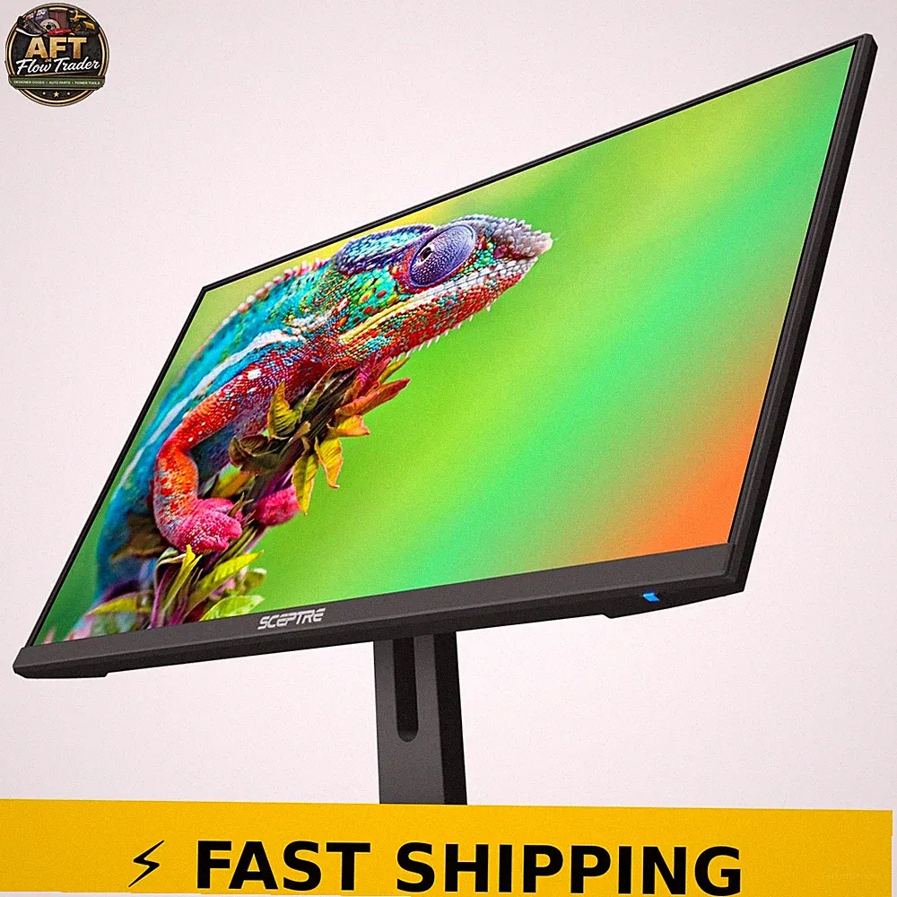 Sceptre 24" Gaming Monitor 100Hz FreeSync Built-in Speakers Machine Black