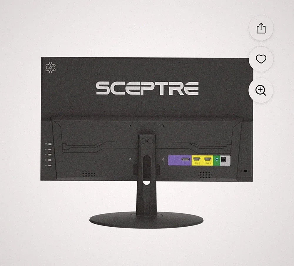 Sceptre 24-inch Curved Gaming Monitor 1080p R1500, 98% sRGB, HDMI VGA Connectors