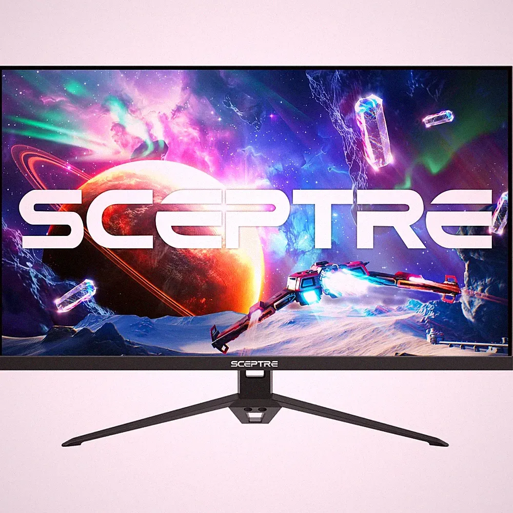 Sceptre 24-Inch Gaming Monitor, 99% sRGB, 1ms, Up to 180Hz, 24, Machine Black