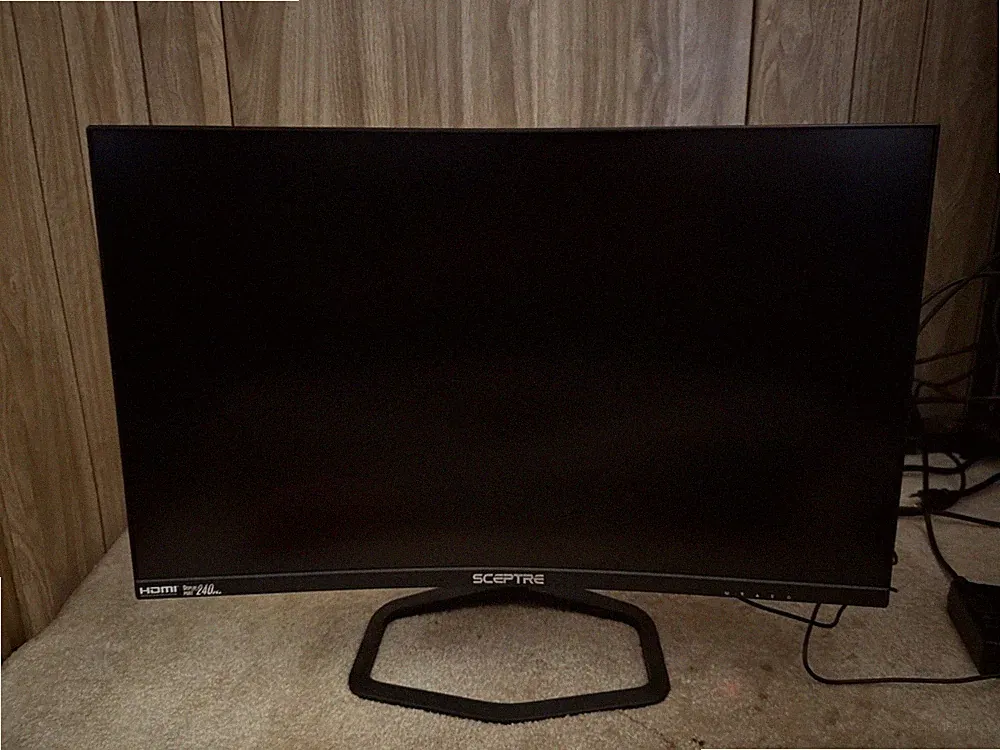 Sceptre 24-inch LCD Curved Gaming Monitor 1080p 240Hz DP 3 HDMI Ports