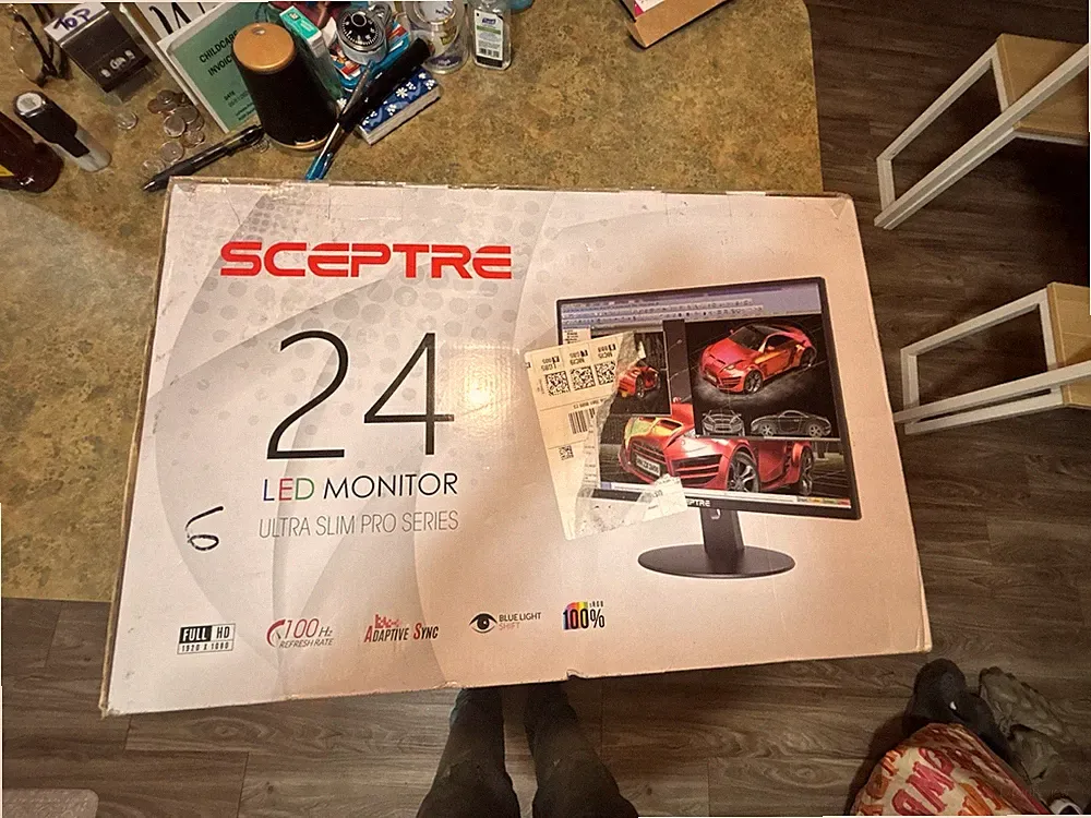 Sceptre 24" LED Monitor Ultra Slim Pro Series 100Hz Full HD