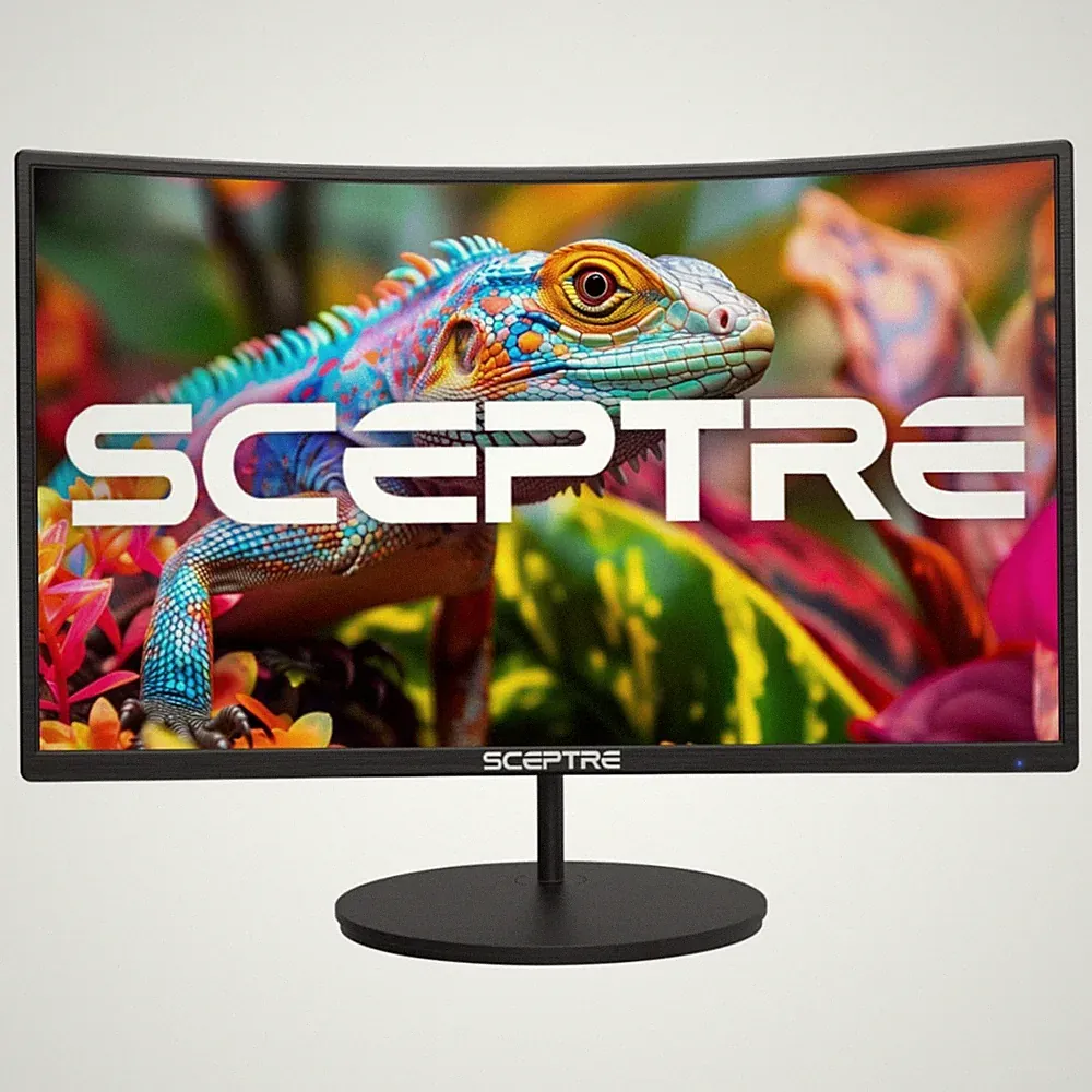 Sceptre 27" Curved Gaming Monitor 1080p 100Hz 1500R 2 HDMI Speakers VESA Black