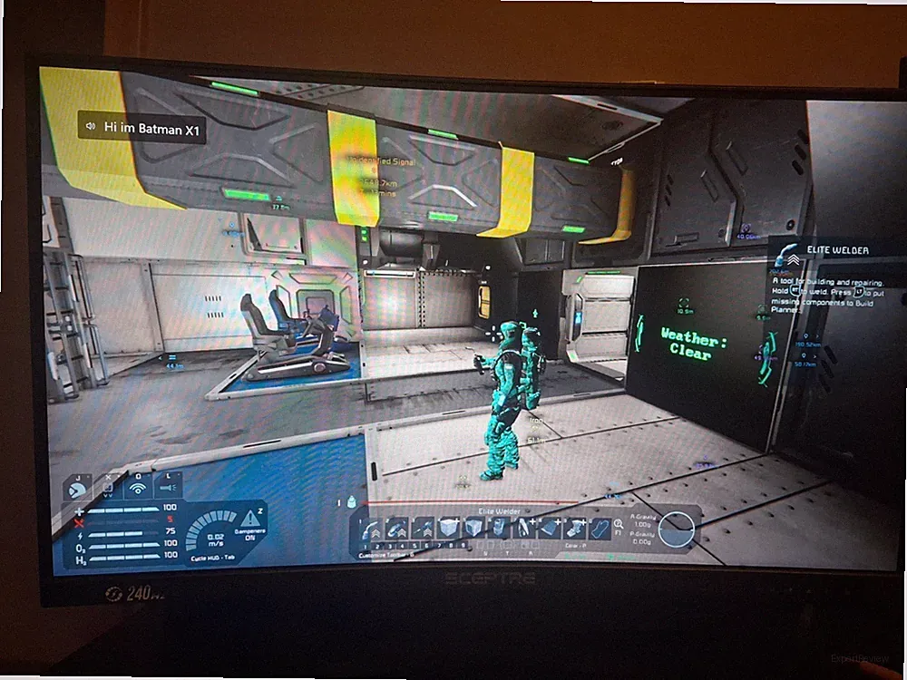 Sceptre 27" Curved Gaming Monitor 240Hz, Black