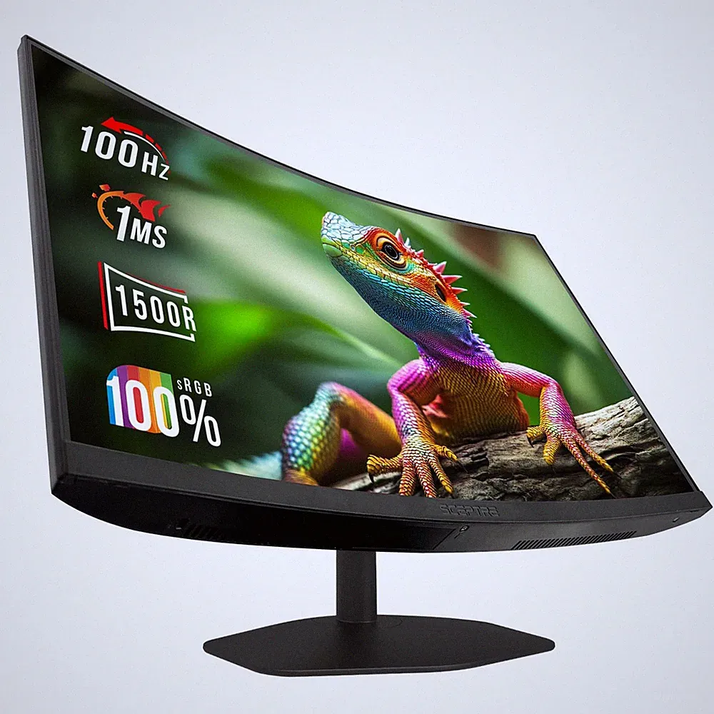 Sceptre 27 inch Curved Gaming Monitor 1500R 100Hz C275W-FW100T