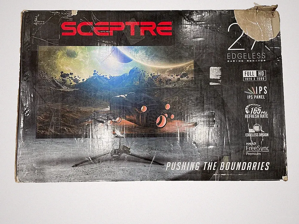 Sceptre 27 Inch Edgeless Gaming Monitor E275B-FPT168