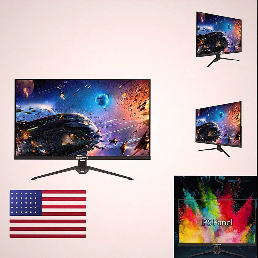 Sceptre 27-Inch Ips Gaming Monitor Up To 165Hz Displayport Hdmi 300 Lux