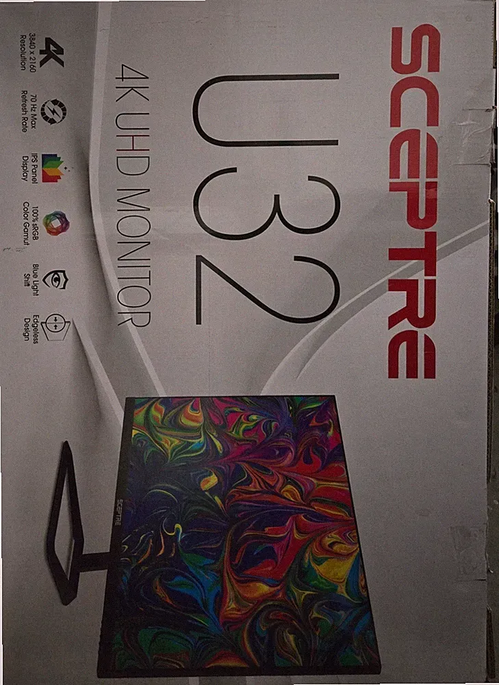 SCEPTRE 32-inch IPS 4K UHD 3840 x 2160 Monitor U325W-UPT