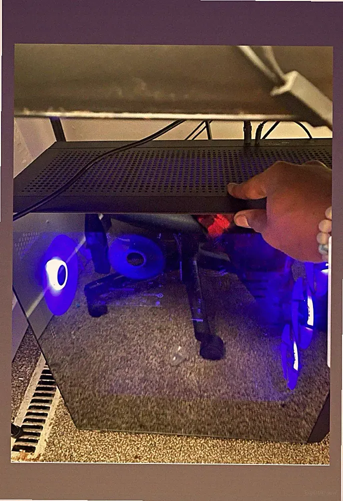 Sceptre 32in Curved LED Monitor 1920x1080 75Hz 5ms and gaming pc