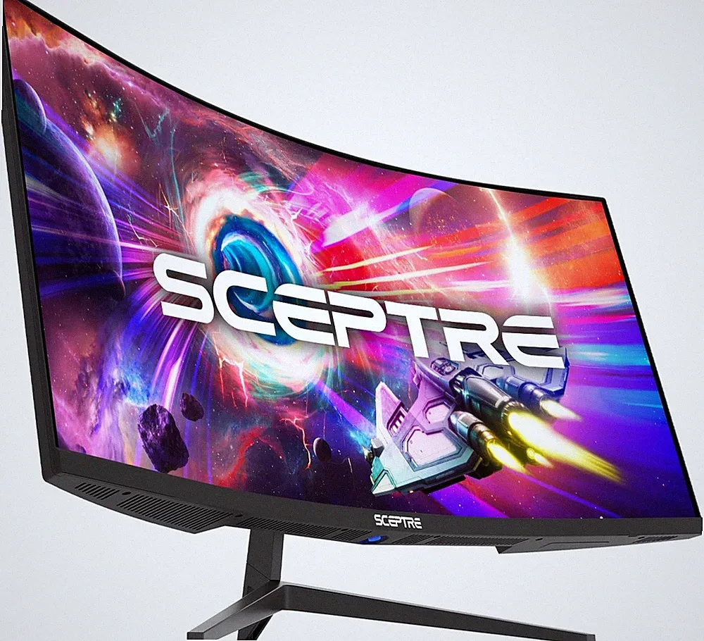 Sceptre 34" Curved Ultrawide WQHD 1440p 180Hz 1ms Gaming Monitor Black