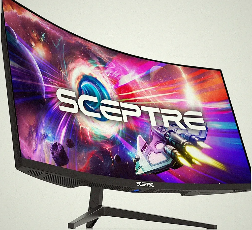 Sceptre 34" Curved Ultrawide WQHD 180Hz 1ms Gaming Monitor Black