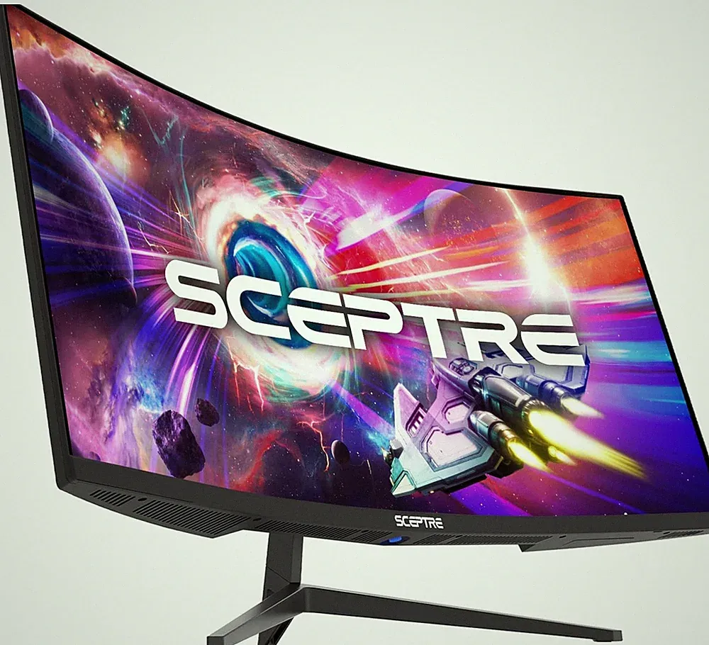 Sceptre 34 Curved Ultrawide WQHD Monitor 3440x1440 180Hz C345B-QUT168 R1500 sRGB