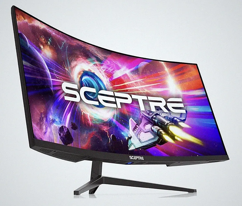 Sceptre 34-Inch Curved Ultrawide WQHD Monitor (3440 × 1440), R1500, 180Hz/165Hz