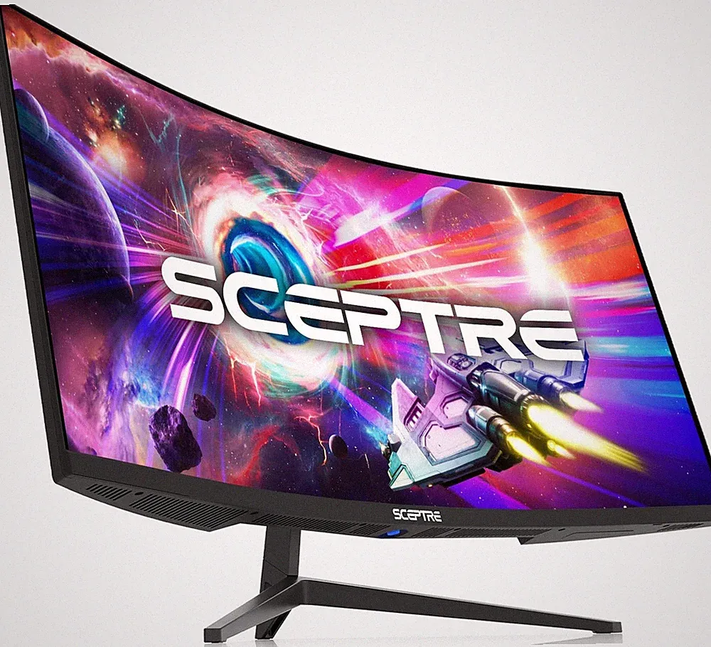 Sceptre 34-Inch Curved Ultrawide WQHD Monitor (3440 × 1440), R1500, up Black