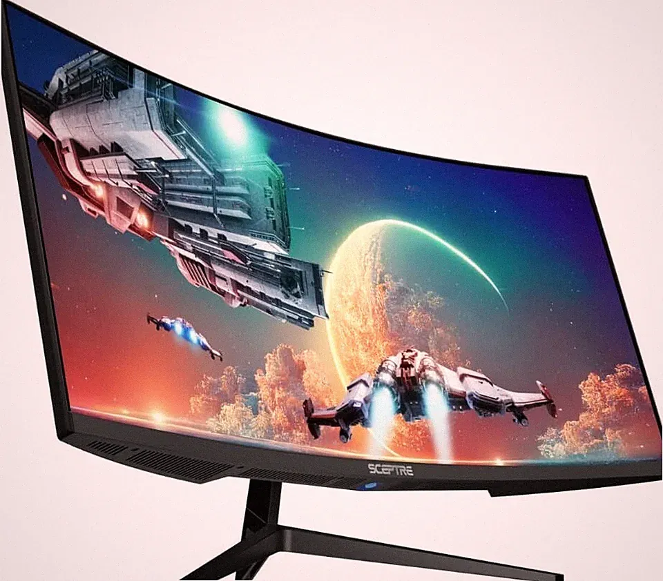 Sceptre 34-Inch Curved Ultrawide WQHD Monitor 3440 x 1440 R1500 C345B-QUT168 NEW
