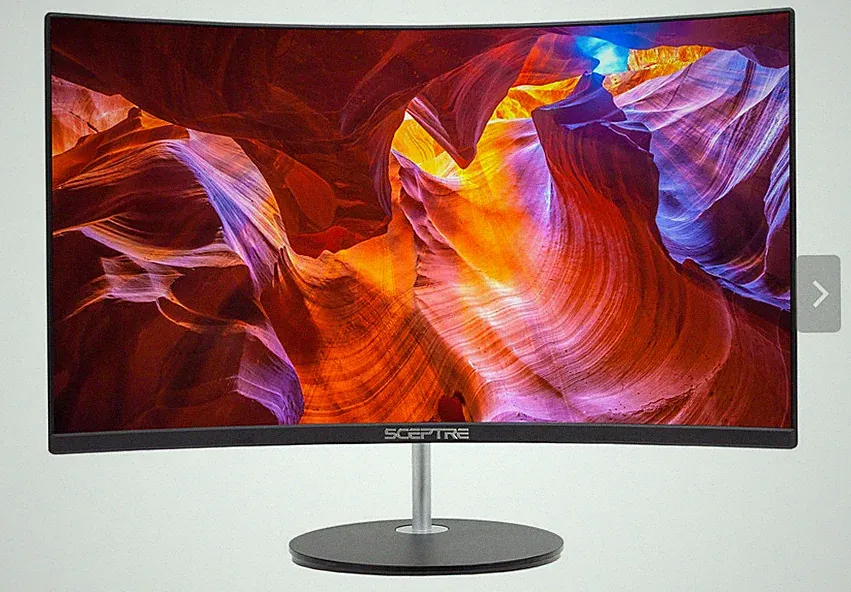 Sceptre C24 Curved Gaming Monitor 23.6" 1920 x 1080 100Hz 5ms ‎LCD | Black. NEW!