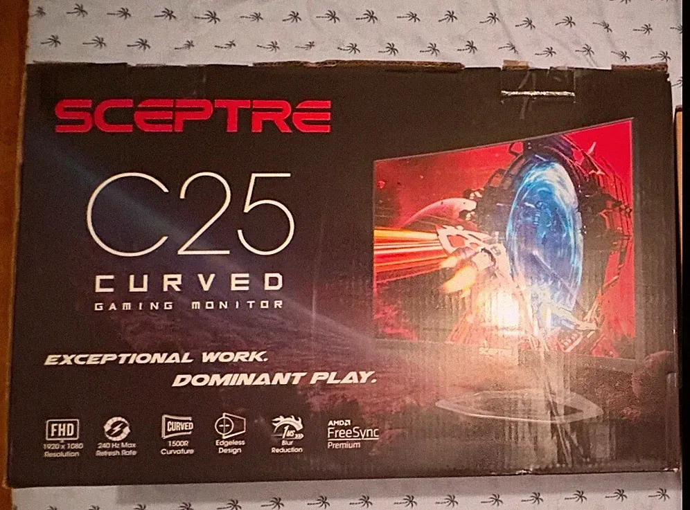 Sceptre C25 curved Gaming monitor