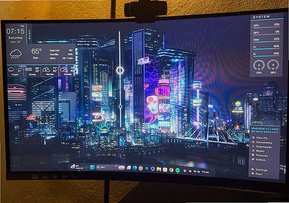 Sceptre C27 27" Curved Gaming Monitor C275B FHD 1920x1080, 240Hz Refresh