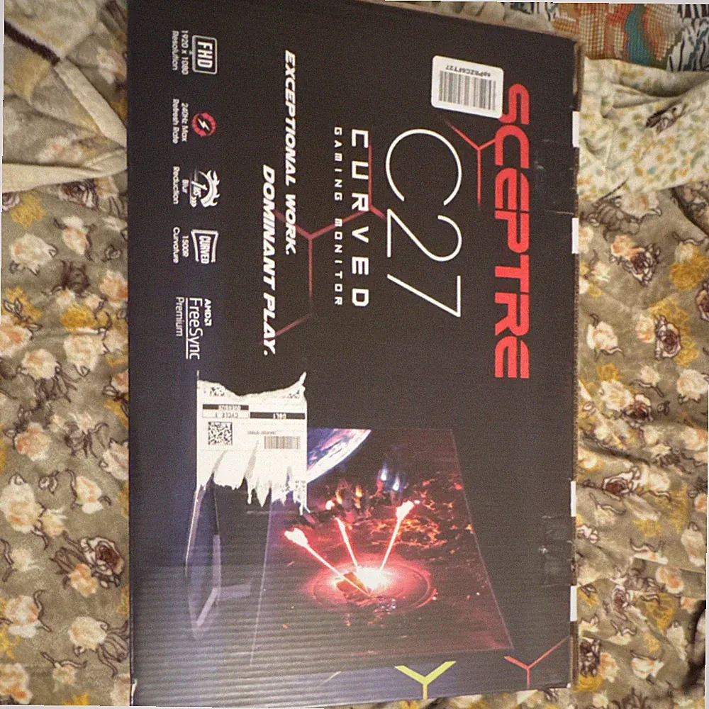 Sceptre c27 curved gaming monitor