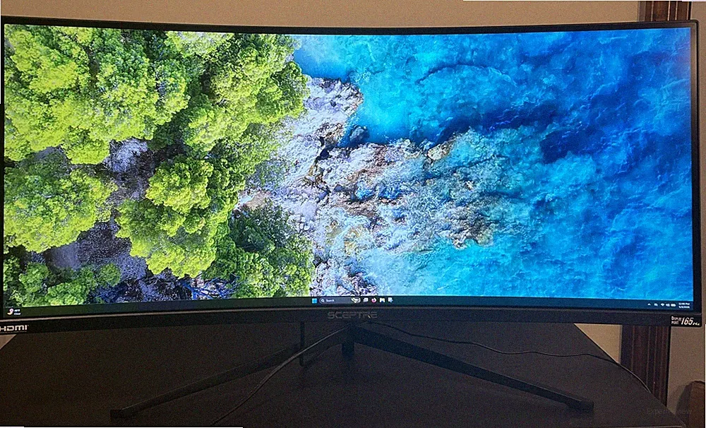 Sceptre C345B QUT168 34 Inch Ultrawide Curved QHD 165Hz Black Gaming Monitor