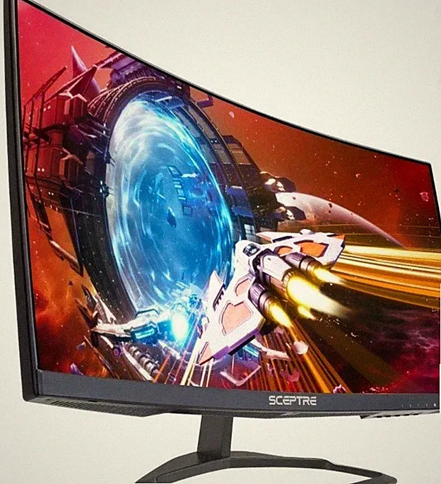 Sceptre Curved 24.5-Inch Gaming Monitor up to 240Hz 1080P R1500 1Ms Display