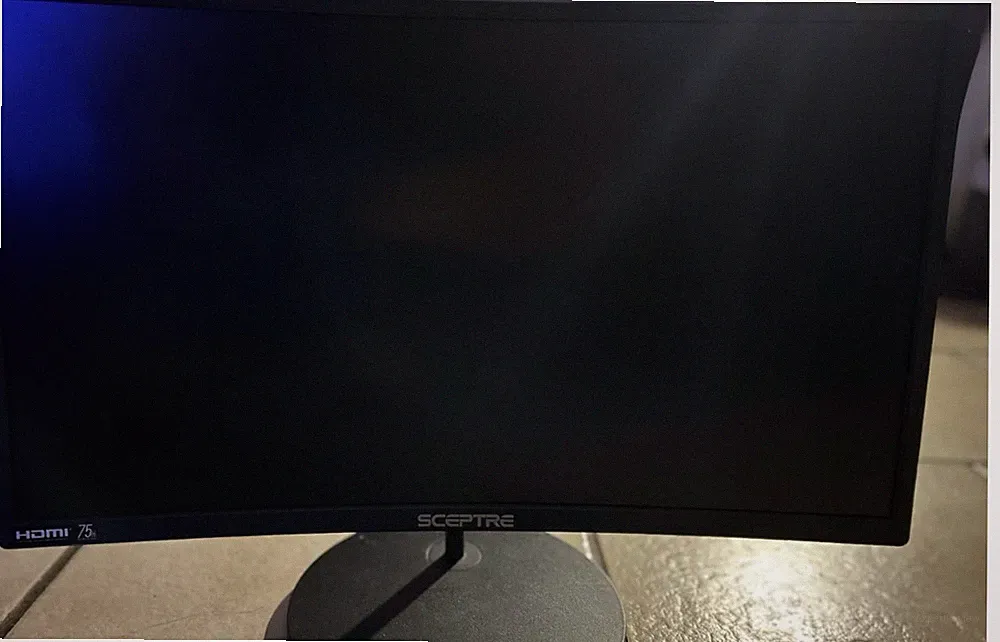 Sceptre Curved 24" FHD 1080p Gaming Monitor 75Hz HDMI VGA R1500 Buildin Speakers