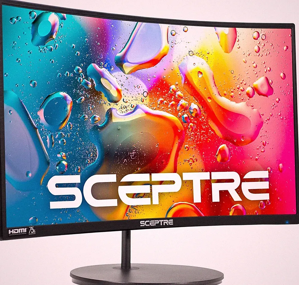 Sceptre Curved 24-inch Gaming Monitor 1080p R1500 98% sRGB HDMI x2 VGA Build-...
