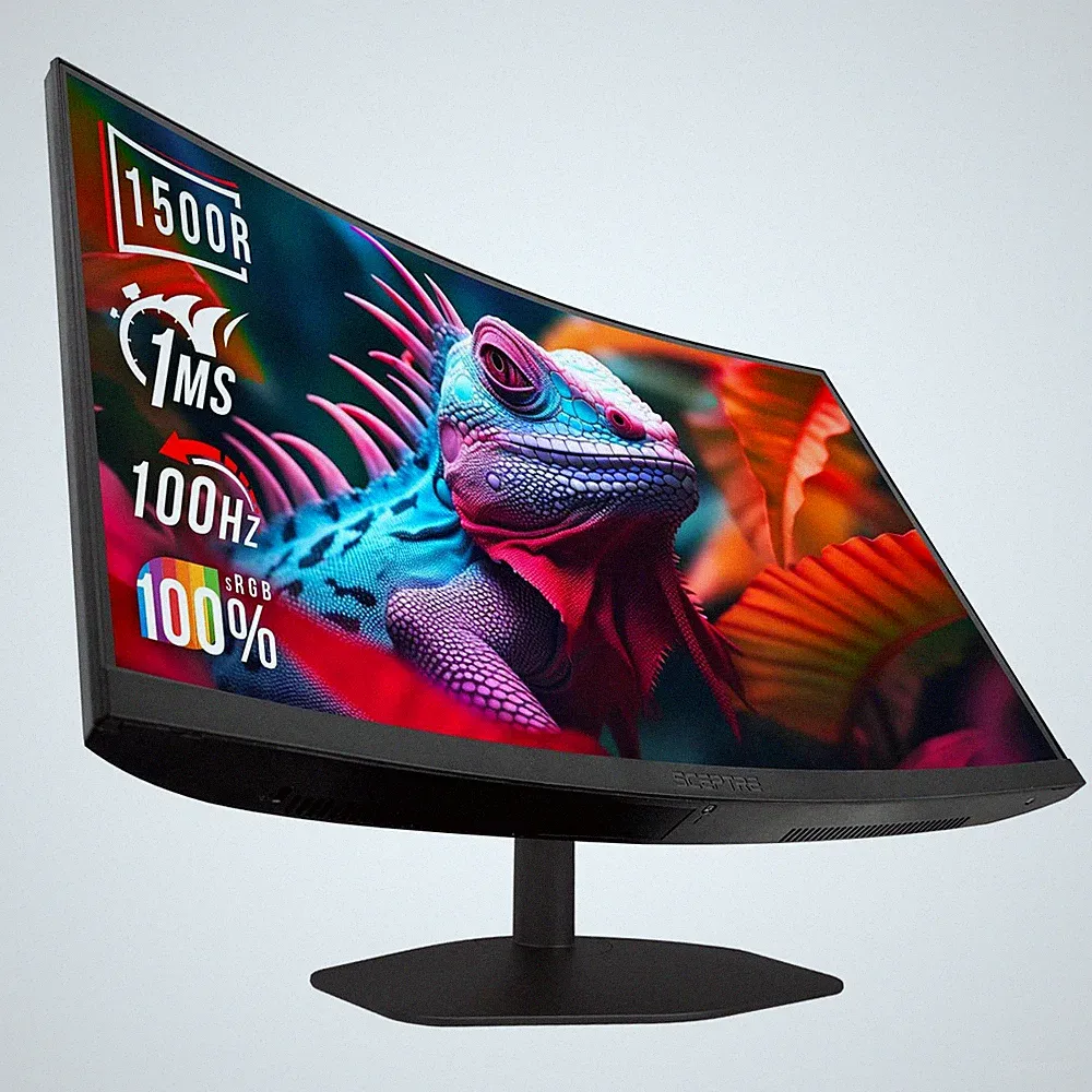 Sceptre Curved 27-inch Gaming Monitor 1500R 100Hz HDMI X2 DisplayPort 1ms 100% s